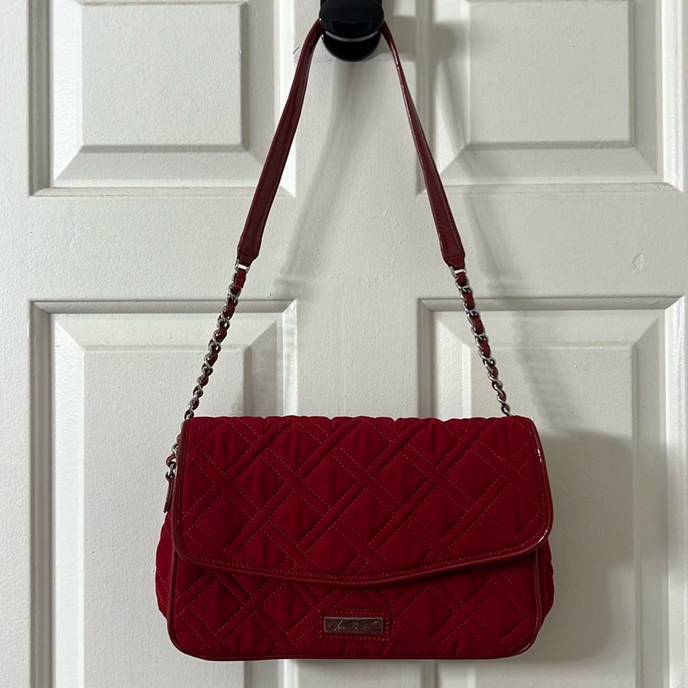 Red Vera Bradley shoulder bag
